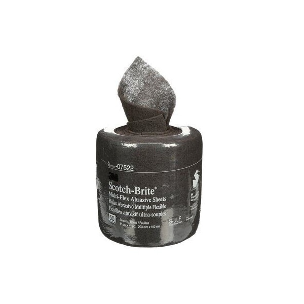 3M Scotch-Brite Multi-Flex Abrasive Sheet Rl, 8 inx20 ft S ULF 7000028496 - main